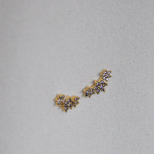 Load image into Gallery viewer, Floral Ear Climbers