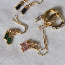 Load image into Gallery viewer, Tiny Rectangle Earrings