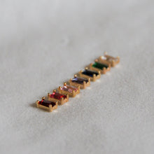 Load image into Gallery viewer, Tiny Rectangle Earrings