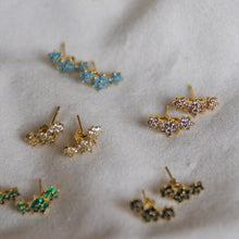 Load image into Gallery viewer, Floral Ear Climbers