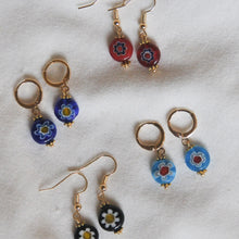 Load image into Gallery viewer, Millefiori Earrings