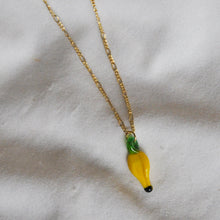 Load image into Gallery viewer, Lampwork Banana Necklace