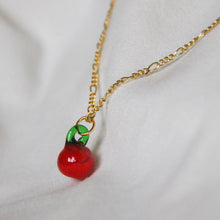 Load image into Gallery viewer, Lampwork Apple Necklace