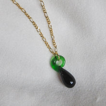 Load image into Gallery viewer, Lampwork Aubergine Necklace