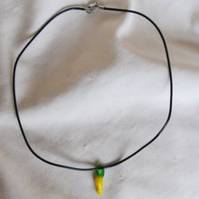 Load image into Gallery viewer, Lampwork Corn Cord Necklace