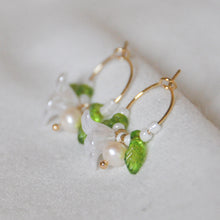 Load image into Gallery viewer, Wildflower Hoops