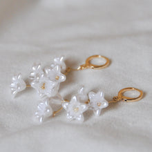 Load image into Gallery viewer, Floral Waterfall Earrings