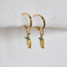 Load image into Gallery viewer, Lemon Earrings