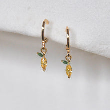Load image into Gallery viewer, Lemon Earrings
