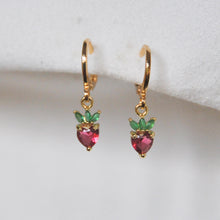 Load image into Gallery viewer, Strawberry Earrings