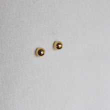Load image into Gallery viewer, Gold Ball Studs