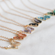 Load image into Gallery viewer, Glass Butterfly Necklace