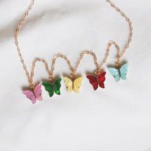 Load image into Gallery viewer, Butterfly Garden Necklace