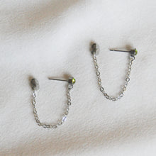 Load image into Gallery viewer, Colourful Chain Studs