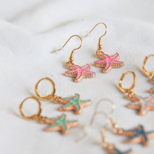 Load image into Gallery viewer, Starfish Earrings