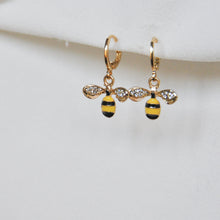 Load image into Gallery viewer, Bee Earrings