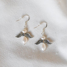 Load image into Gallery viewer, Pearl Angel Earrings