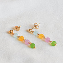 Load image into Gallery viewer, Pastel Waterfall Studs