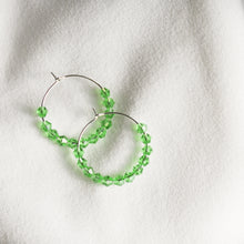 Load image into Gallery viewer, Beaded Hoops
