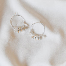 Load image into Gallery viewer, Star Shaker Hoops