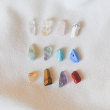 Load image into Gallery viewer, Triangular Gemstone Earrings