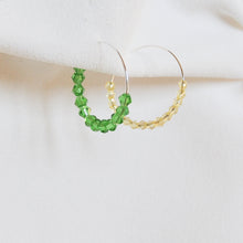 Load image into Gallery viewer, Beaded Hoops
