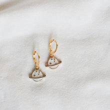 Load image into Gallery viewer, Ivory Planet Earrings