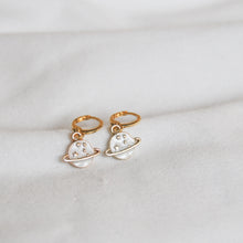 Load image into Gallery viewer, Ivory Planet Earrings