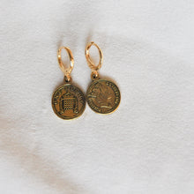 Load image into Gallery viewer, Coin Earrings
