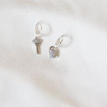 Load image into Gallery viewer, Lock & Key Earrings