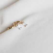 Load image into Gallery viewer, Tiny Rectangle Earrings