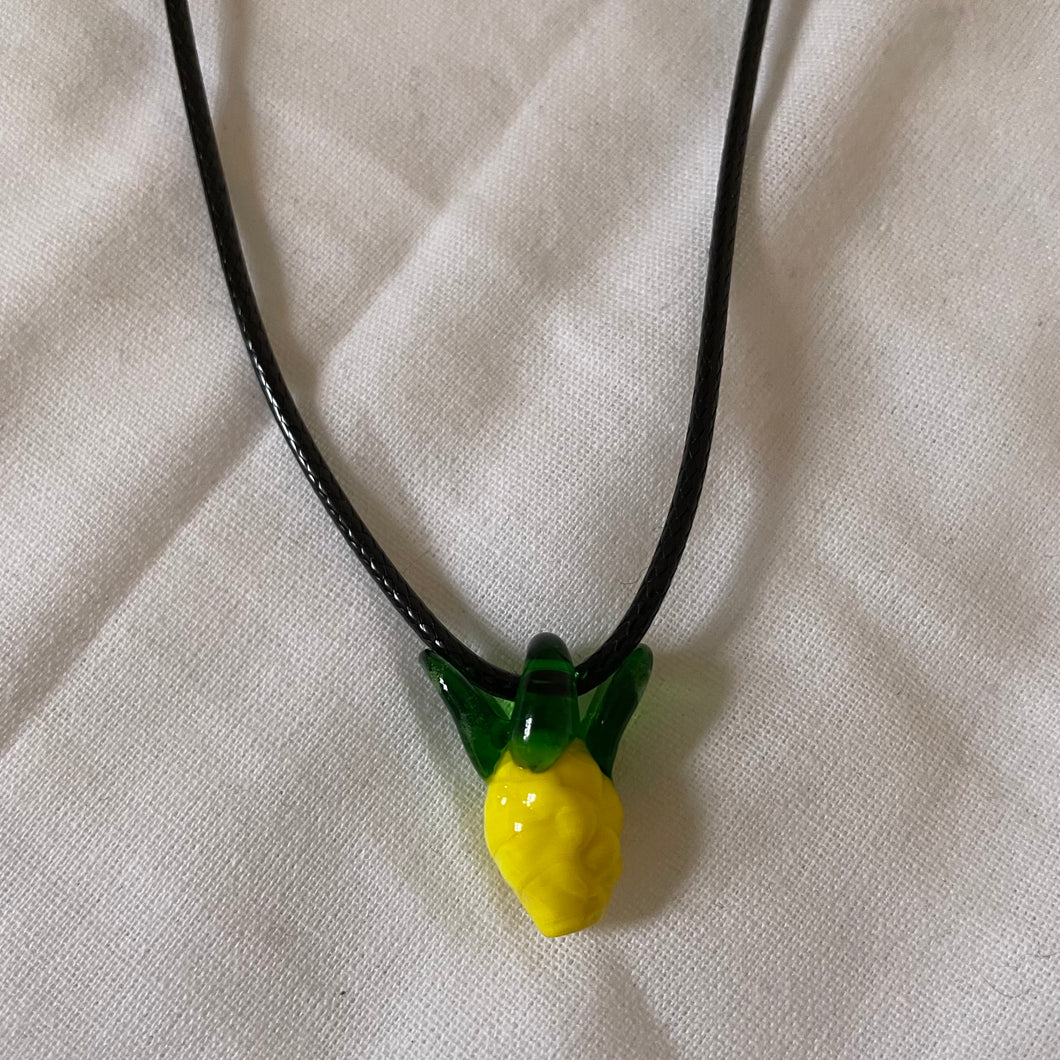 Pineapple Cord Necklace