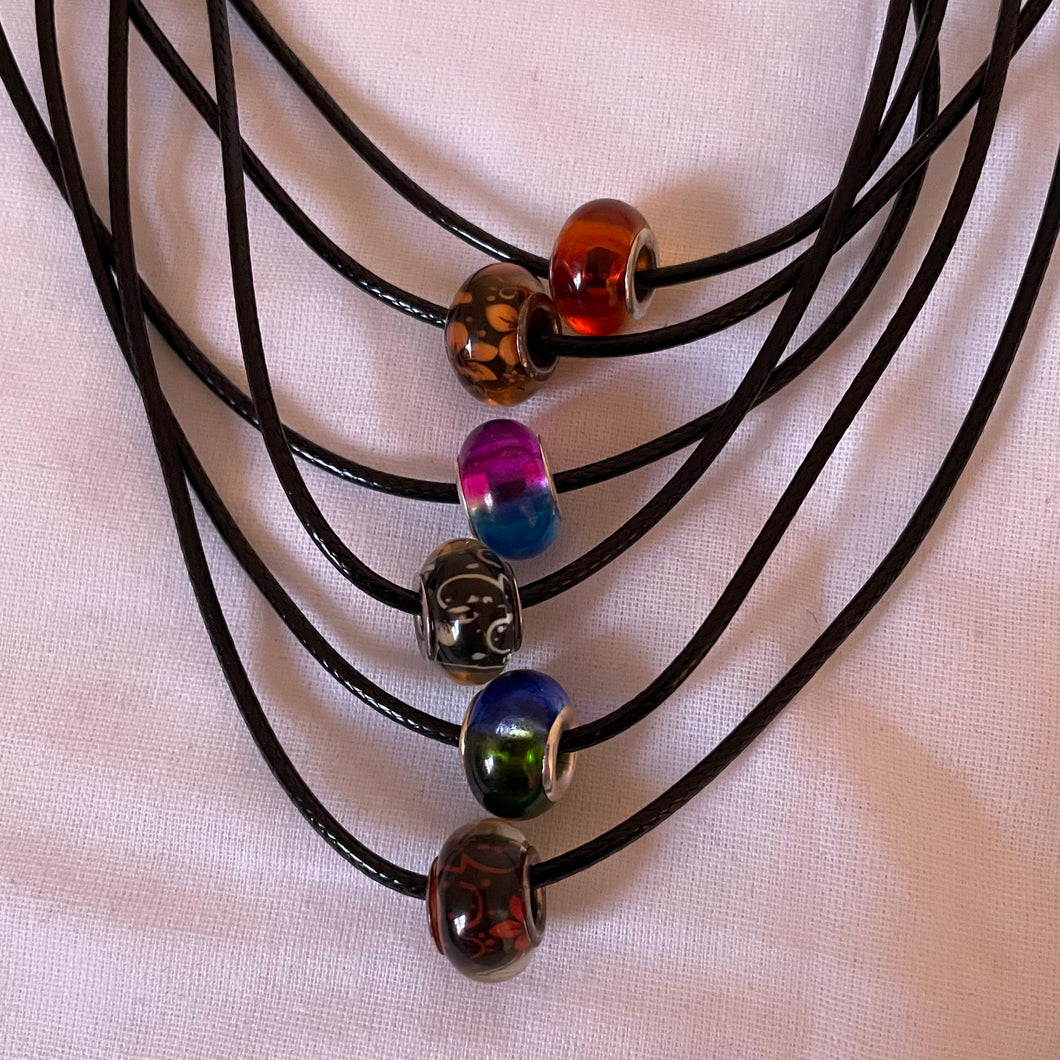 Bead Cord Necklaces