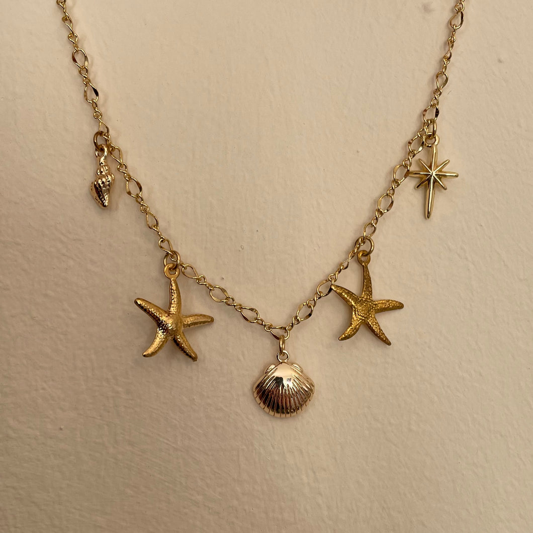 Seaside Necklace (Twisted Chain)