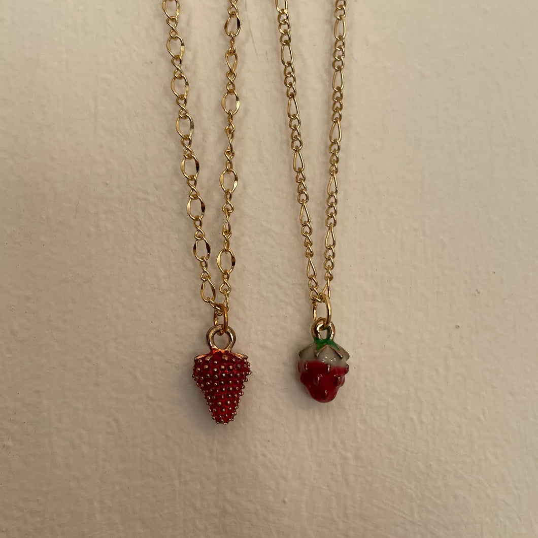Strawberry Necklace