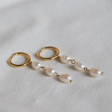 Load image into Gallery viewer, Pearl Link Earrings

