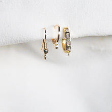 Load image into Gallery viewer, Tiny Rectangle Earrings
