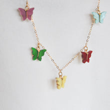 Load image into Gallery viewer, Butterfly Garden Necklace
