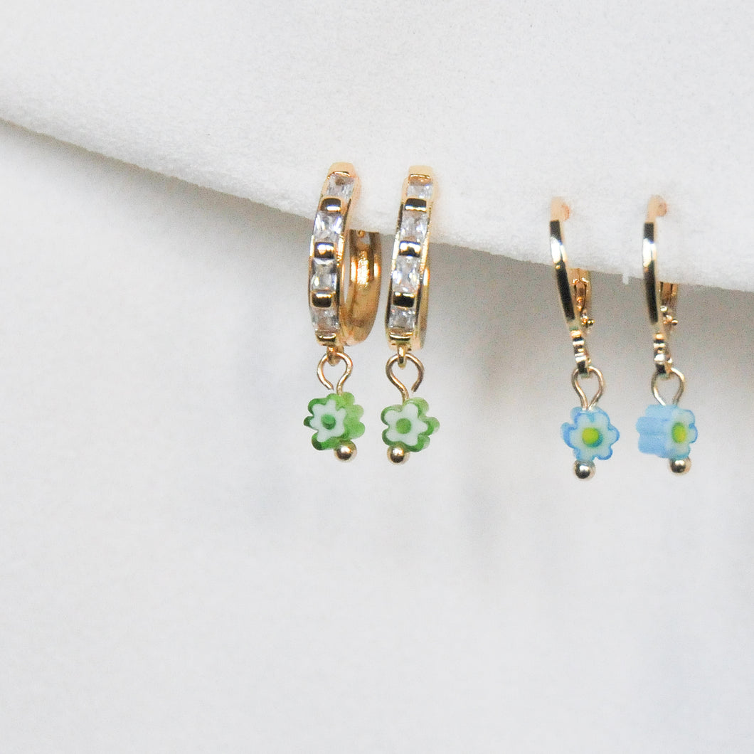 Single Flower Earrings