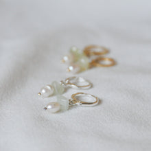 Load image into Gallery viewer, Gemstone Pearl Earrings
