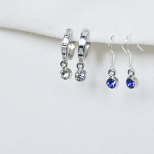 Load image into Gallery viewer, Tiny Rhinestone Earrings
