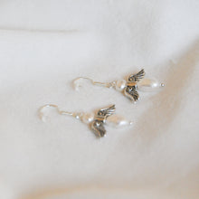 Load image into Gallery viewer, Pearl Angel Earrings
