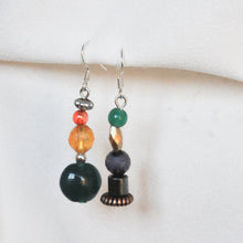 Load image into Gallery viewer, Mismatched Beaded Earrings
