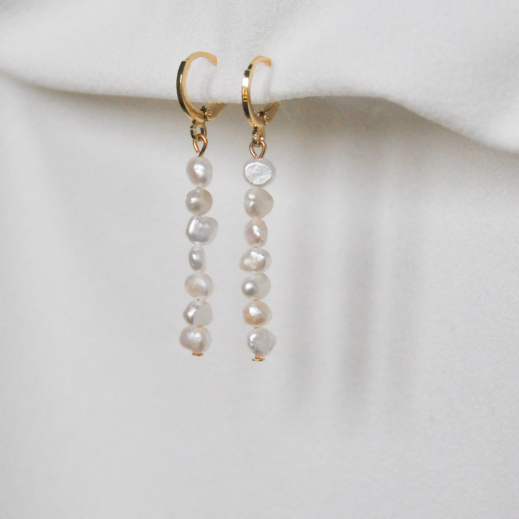 Pearl Stack Earrings