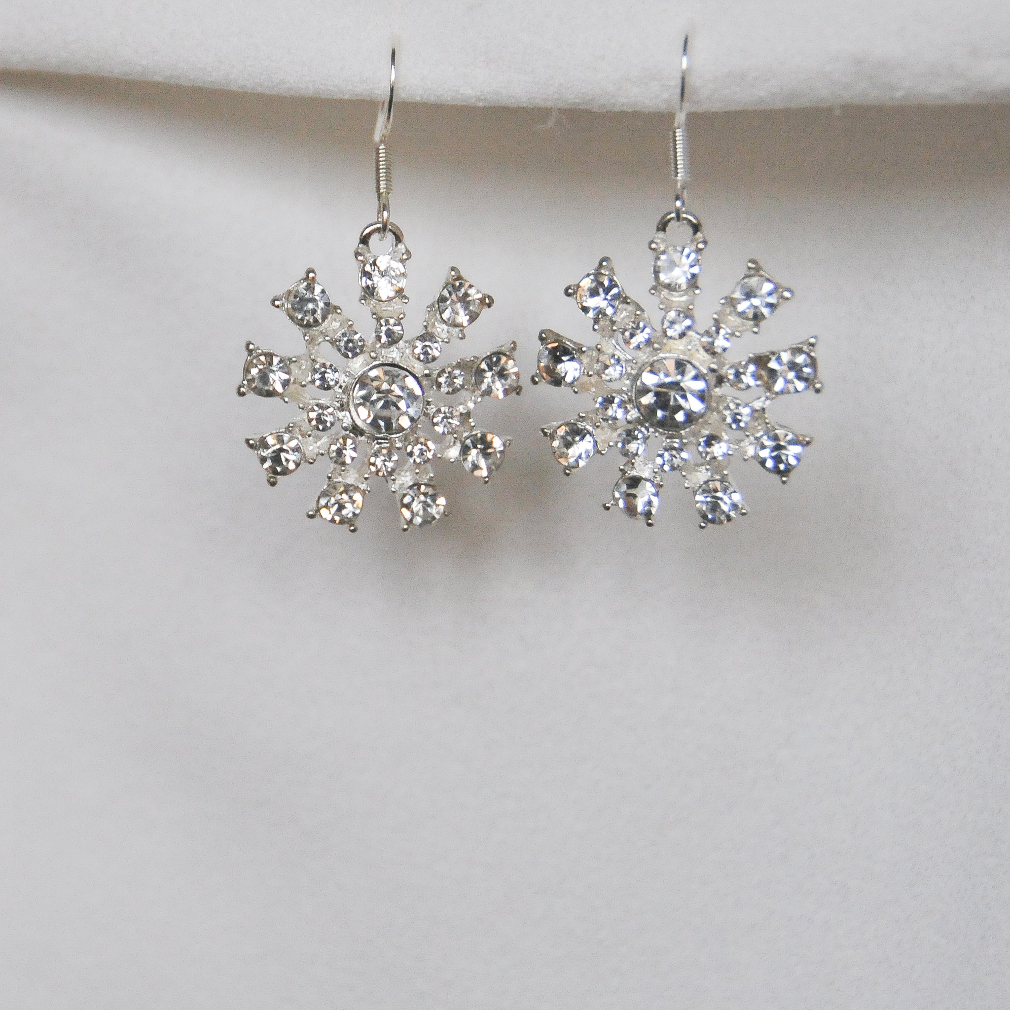 Giant Snowflake Earrings
